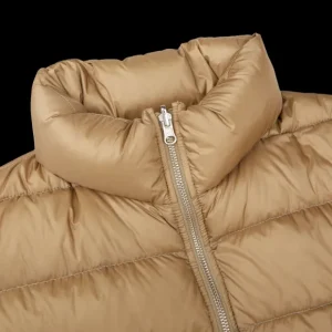 Ten C Outerwear | Beige Nylon Down Padded Liner Jacket