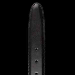 Andersons Belts | Black Calf Leather 35Mm Belt