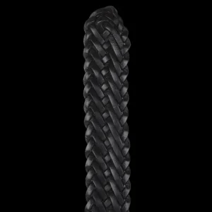 Andersons Belts | Black Fine Braided Leather 30Mm Belt