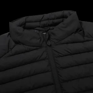 Save The Duck Gilets | Black Technical Down Leonard Nylon Gilet