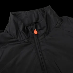 Save The Duck Coats & Jackets | Black Technical Nylon Helder Wind Jacket