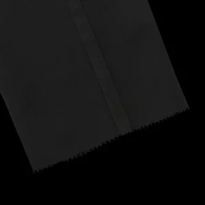 Studio 73 Trousers | Black Wool Mohair Tuxedo Trousers