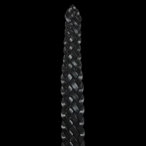 Andersons Belts | Black Woven 25Mm Leather Belt