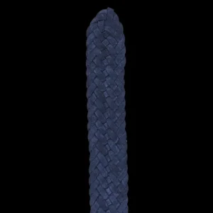 Andersons Belts | Blue Braided Suede Leather 35Mm Belt