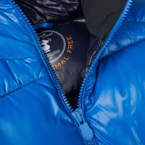 Save The Duck Coats & Jackets | Blue Quilted Edgard Nylon Jacket