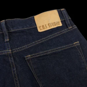 C.O.F Studio Jeans | Blue Rinsed Organic Candiani Cotton M7 Jeans