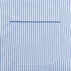 Derek Rose Loungewear | Blue Striped Cotton Classic Fit Pyjamas