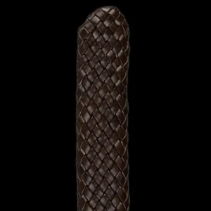 Andersons Belts | Brown Braided Leather 35Mm Belt