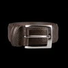 Andersons Belts | Brown Grained Leather 35Mm Belt