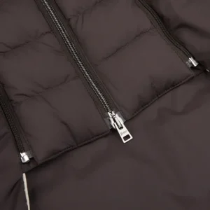 Herno Coats & Jackets | Brown Technical Nylon Legend Hybrid Blazer