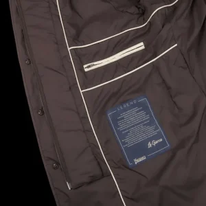 Herno Coats & Jackets | Brown Technical Nylon Legend Hybrid Blazer