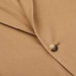 Boglioli Blazers | Camel Beige Brushed Wool K Jacket