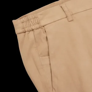 Berwich Trousers | Camel Beige Cotton Stretch Chinos