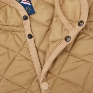 Lavenham Gilets | Camel Beige Mickfield Technical Gilet