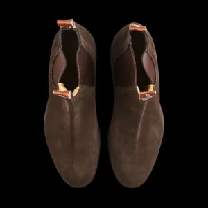 R.M. Williams Chelsea Boots | Chocolate Brown Suede Wentworth G Boots