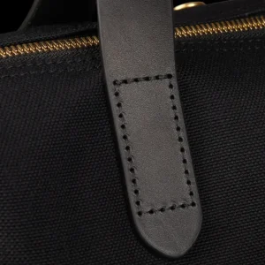 Mismo Tote Bags | Coal Black M/S Canvas Shopper Tote