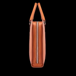 Carl Friedrik Briefcases | Cognac Vachetta Leather Pailissy Briefcase