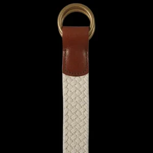 Andersons Belts | Cream Beige Cotton Canvas 30Mm Belt