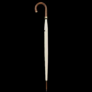 Fox Umbrellas Umbrellas | Cream Light Hardwood Handle Umbrella