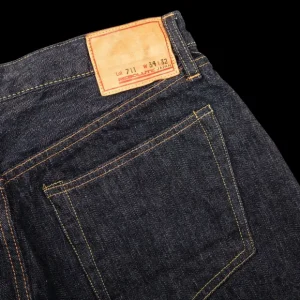 Resolute Jeans | Dark Blue Cotton 711 One Wash Jeans