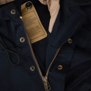 Ten C Coats & Jackets | Dark Blue Technical Cyclone Parka