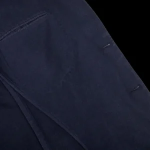 L.B.M. 1911 Blazers | Dark Blue Washed Wool Cashmere Blazer