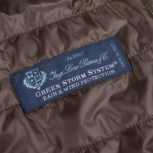 Herno Coats & Jackets | Dark Brown Loro Piana Wool Twill Jacket