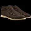 Andrea Ventura Sneakers | Dark Brown Suede Oyster Zenit Slippers
