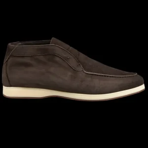 Andrea Ventura Sneakers | Dark Brown Suede Oyster Zenit Slippers
