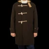 Gloverall Coats & Jackets | Dark Brown Wool Monty Duffle Coat