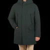 Save The Duck Coats & Jackets | Dark Green Padded Wilson Arctic Parka