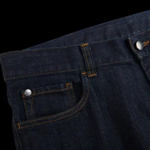 Canali Jeans | Dark Indigo Cotton Stretch Jeans