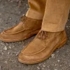 Astorflex Boots | Dark Khaki Suede Dukeflex Chukka Boots