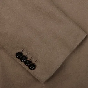 Boglioli Blazers | Dark Taupe Brushed Virgin Wool K Jacket
