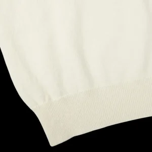 Zanone Knitwear | Ecru Beige Wool Cashmere Rollneck