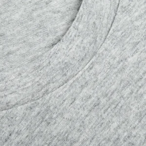 Sunspel T-Shirts | Grey Melange Classic Cotton T-Shirt