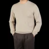 Piacenza Cashmere Sweaters | Light Beige Cashmere Crewneck