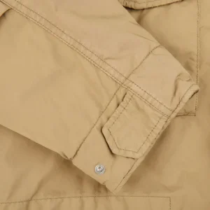 Aspesi Outerwear | Light Beige Nylon Padded Field Jacket