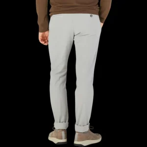 Berwich Trousers | Light Grey Cotton Moleskin Chinos