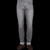 Paige Jeans | Light Grey Cotton Stretch Lennox Jeans