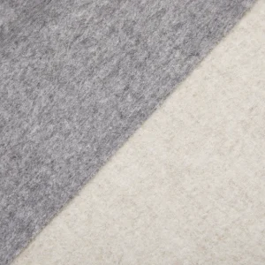 Piacenza Cashmere Scarves | Light Grey Taupe Two-Sided Silk Cashmere Scarf