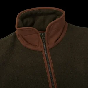 Alan Paine Outerwear | Moss Green Fleece Aylsham Gilet