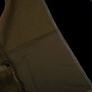 Alan Paine Outerwear | Moss Green Fleece Aylsham Gilet