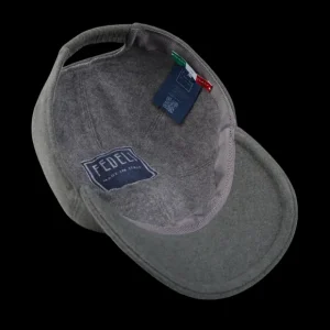 Fedeli Hats | Muted Green Felted Cashmere Cap