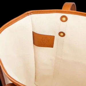 Frank Clegg Tote Bags | Natural Cotton Canvas Market Tote Bag