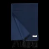 Universal Works Scarves | Navy Blue Double Sided Acrylic Scarf
