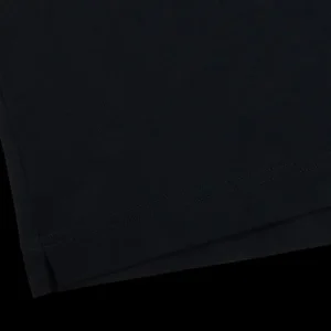 Zanone Polo Shirts | Navy Blue Ice Cotton Polo Shirt
