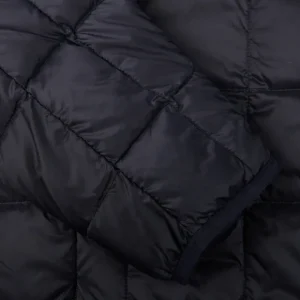 Taion Coats & Jackets | Navy Blue Nylon Down Padded Jacket