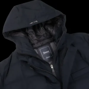 Herno Coats & Jackets | Navy Blue Nylon Gore-Tex Legend Coat