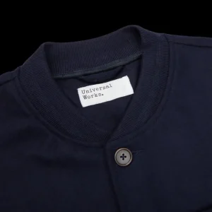 Universal Works Outerwear | Navy Blue Wool Blend Chore Waistcoat